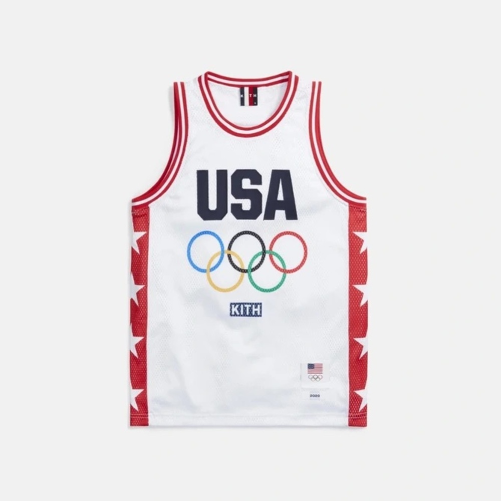 NWT Kith x Team USA Basketball Jersey